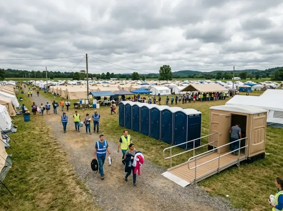 disaster-relief-camp-restrooms-010 — frequently asked questions, Dumpster & Portable Bathrooms Rental in Newport, TN